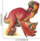 Iguanadon is excited. Wall Decal