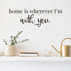 Custom Vinyl Quote Wall Decal - 2 Lines of Text