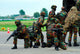 Belgian Para Commandos Entering Scene Wall Decal Design 2
