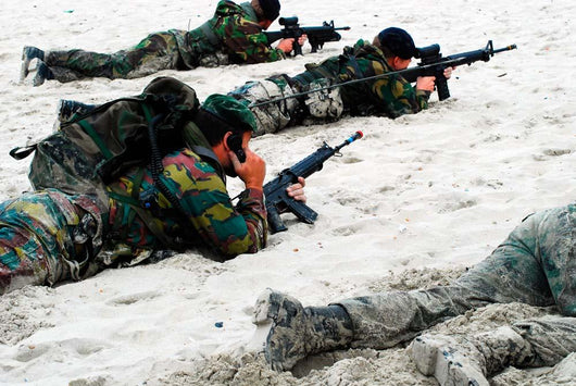 Dutch Royal Marines Taking Wall Decal Design 2
