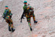 Belgian Paratroopers Climbing Wall - Wall Decal