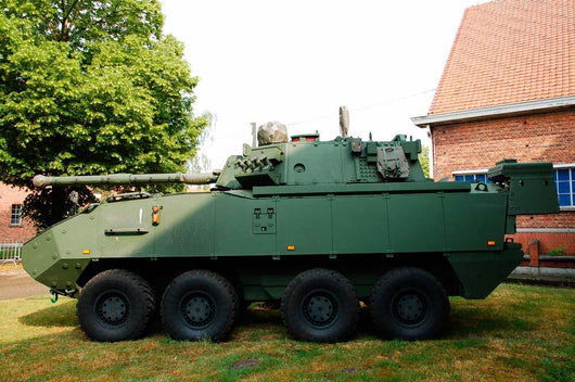 Belgian Army Piranha Iiic Wall Decal Design 2