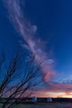 Strange Cloud over Observatories Wall Decal