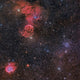 Beautiful Nebulae Gemini Constellation Wall Decal