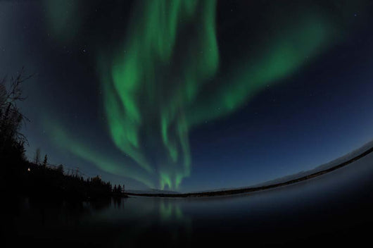 Aurora Borealis over Long Wall Decal Design 6