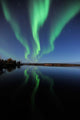 Aurora Borealis over Long Wall Decal Design 8