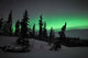 Aurora Borealis over Vee Wall Decal Design 8