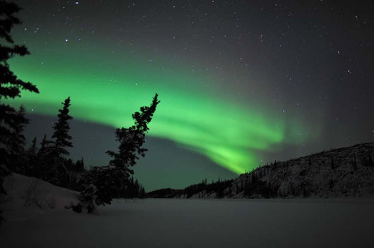 Aurora Borealis over Vee Wall Decal Design 7