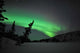 Aurora Borealis over Vee Wall Decal Design 7