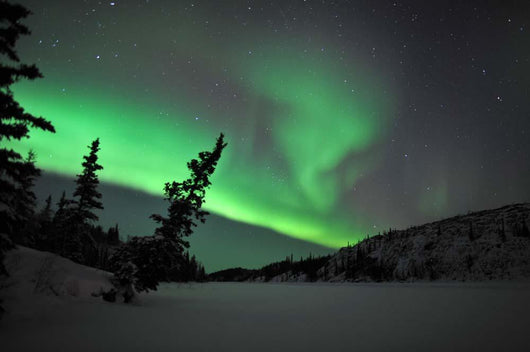 Aurora Borealis over Vee Wall Decal