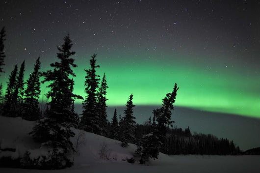 Aurora Borealis over Vee Wall Decal Design 6