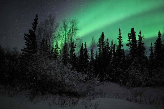 Aurora Borealis over Vee Wall Decal Design 5