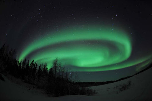 Aurora Borealis over Vee Wall Decal Design 1