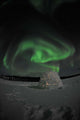 Aurora Borealis over Igloo Wall Decal Design 8