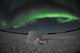Aurora Borealis over Igloo Wall Decal Design 2
