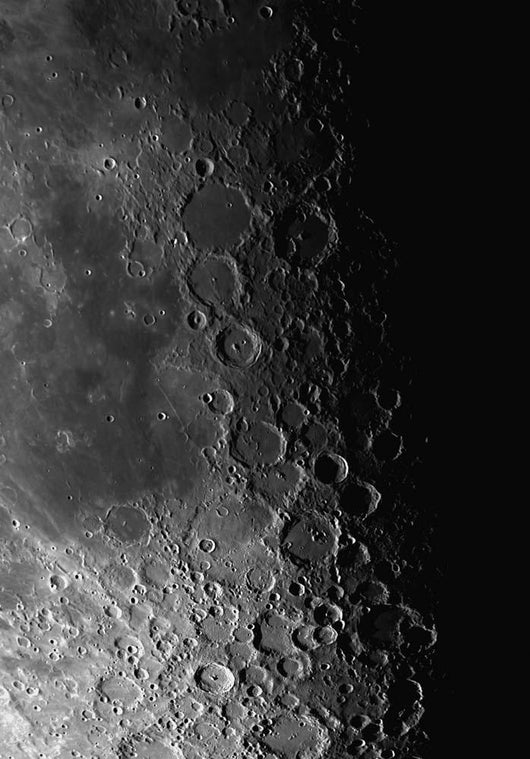 Rupes Recta Ridge and Wall Decal