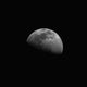 Gibbous Moon Wall Decal