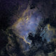 North America Nebula Wall Decal Design 1
