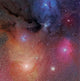 Star Forming Region Rho Ophiuchus Wall Decal