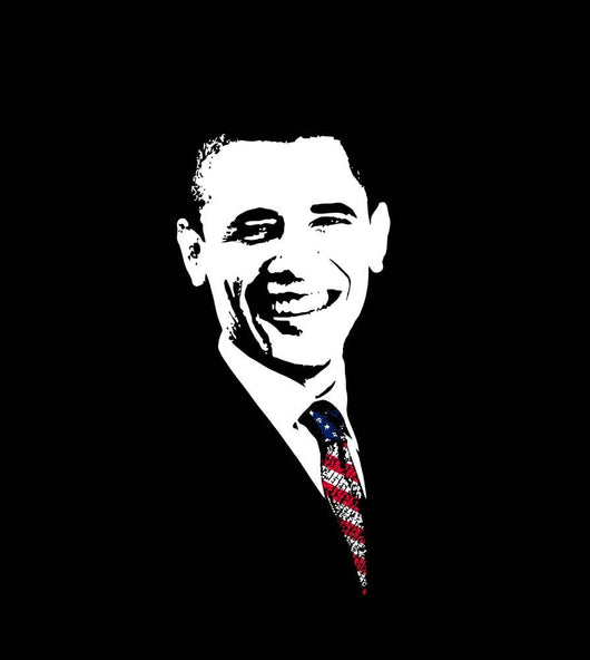 Vector Artwork President Barack Wall Decal