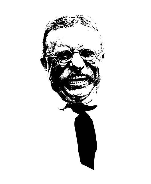 Vector Artwork Theodore Roosevelt Wall Decal