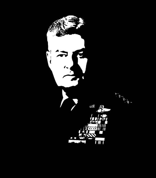 General Curtis Lemay Vector Wall Decal