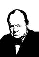 Vector Illustration Sir Winston Wall Decal