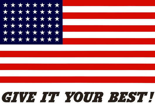 War Propaganda Poster Featuring Wall Decal