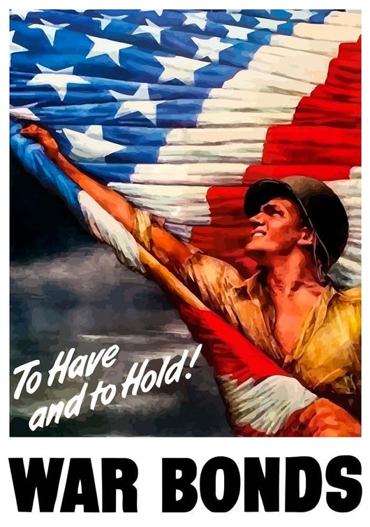 Digitally Restored War Propaganda Wall Decal Design 229