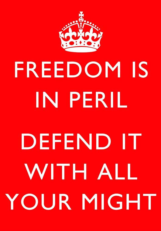 Digitally Restored War Propaganda Wall Decal Design 204