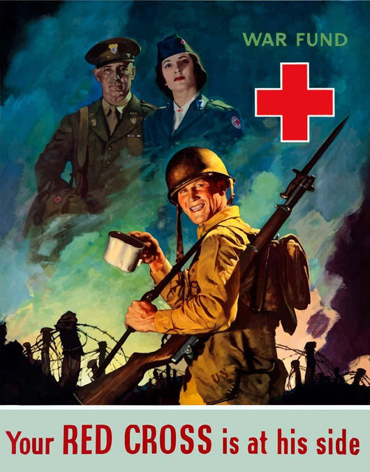 Digitally Restored War Propaganda Wall Decal Design 203