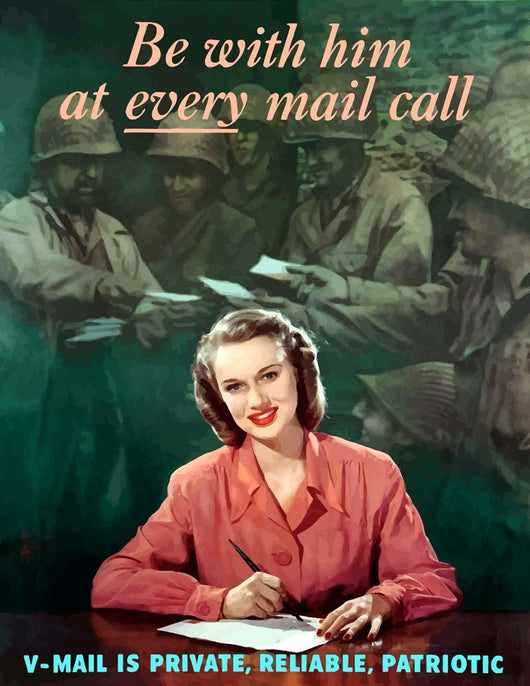 Digitally Restored War Propaganda Wall Decal Design 200