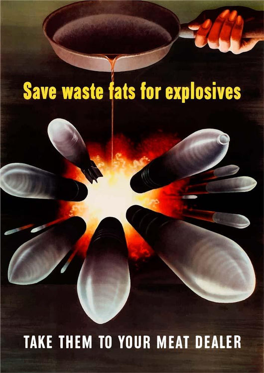 Digitally Restored War Propaganda Wall Decal Design 197