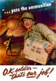 Digitally Restored War Propaganda Wall Decal Design 193