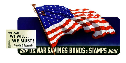Digitally Restored War Propaganda Wall Decal Design 185
