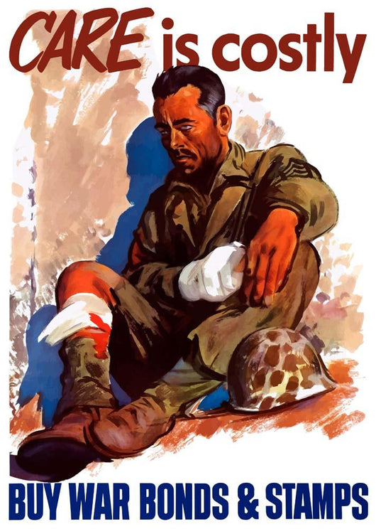 Digitally Restored War Propaganda Wall Decal Design 184