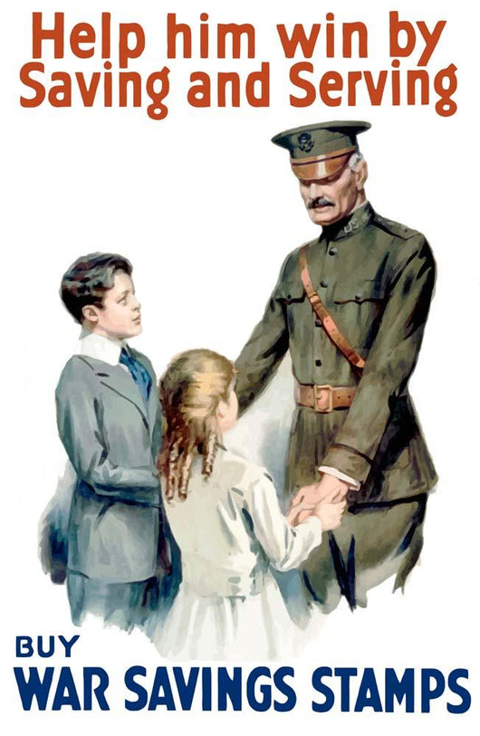 Digitally Restored War Propaganda Wall Decal Design 180