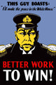 Digitally Restored War Propaganda Wall Decal Design 167