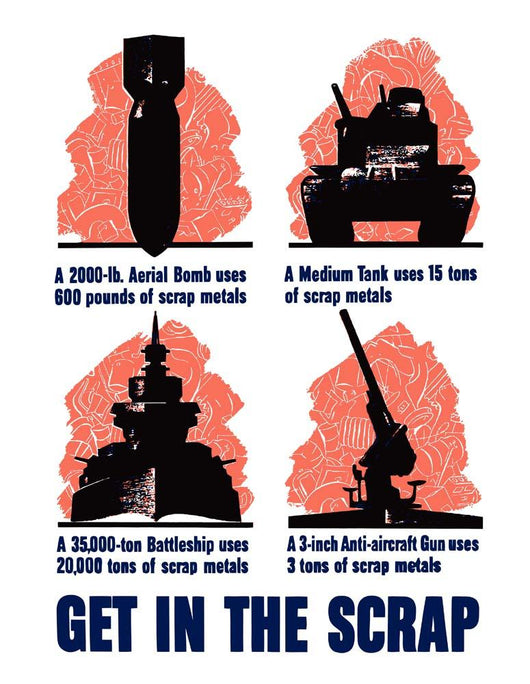 Digitally Restored Wwii War Wall Decal Design 7