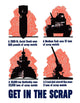 Digitally Restored Wwii War Wall Decal Design 7