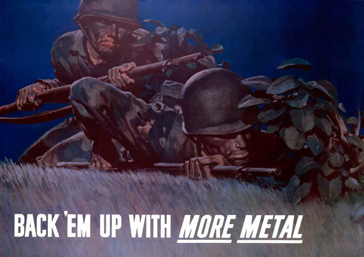 Digitally Restored Wwii War Wall Decal Design 6