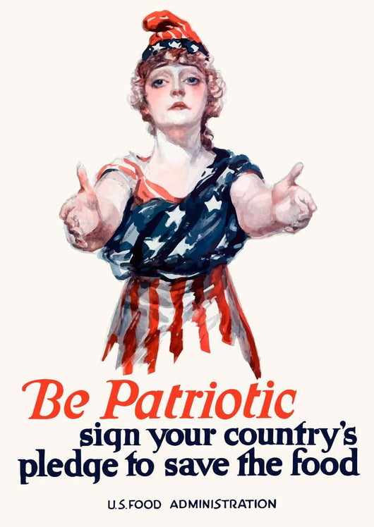 Digitally Restored War Propaganda Wall Decal Design 154