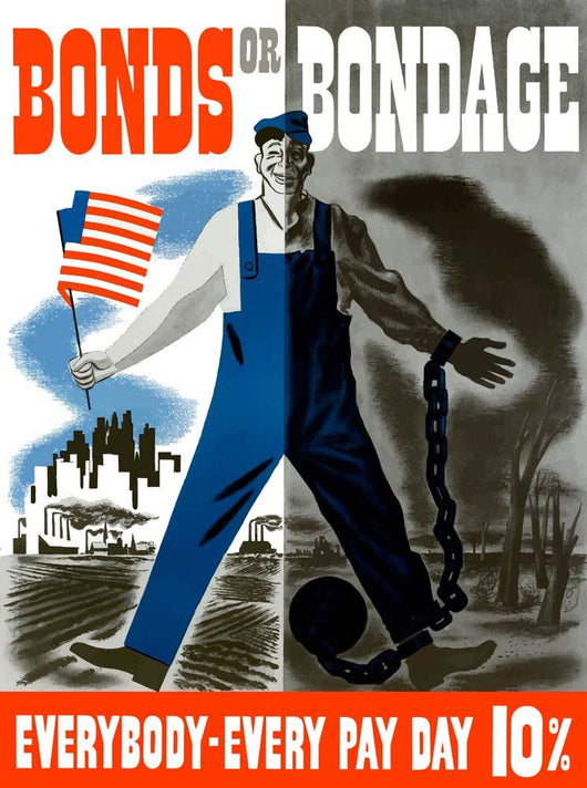Digitally Restored War Propaganda Wall Decal Design 150