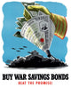 Digitally Restored War Propaganda Wall Decal Design 146