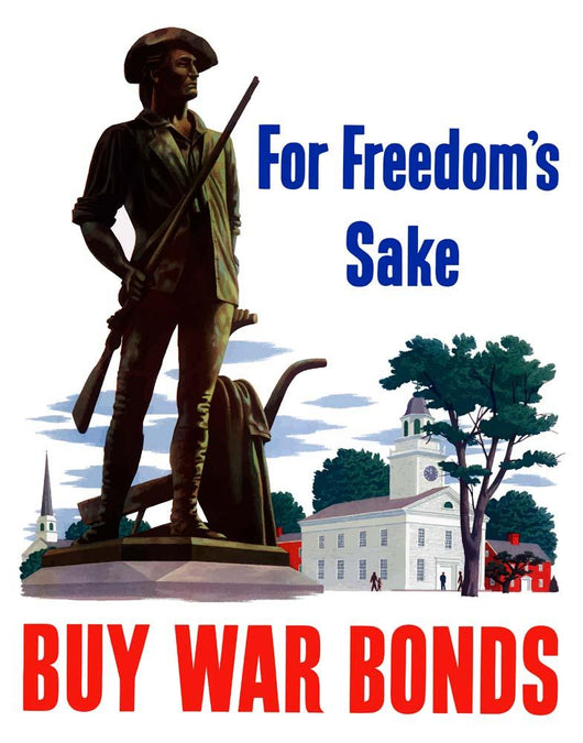 Digitally Restored War Propaganda Wall Decal Design 127
