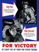 Digitally Restored War Propaganda Wall Decal Design 120