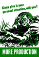 Digitally Restored War Propaganda Wall Decal Design 94