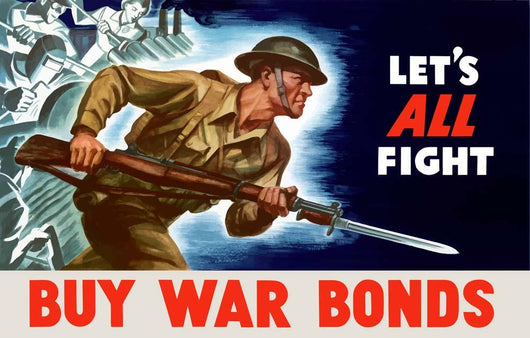 Digitally Restored Wwii War Wall Decal Design 5