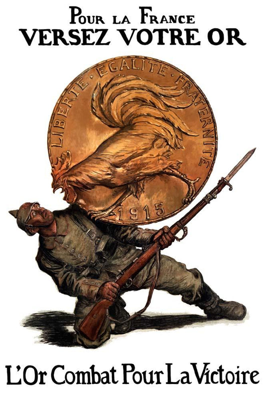 Digitally Restored War Propaganda Wall Decal Design 83
