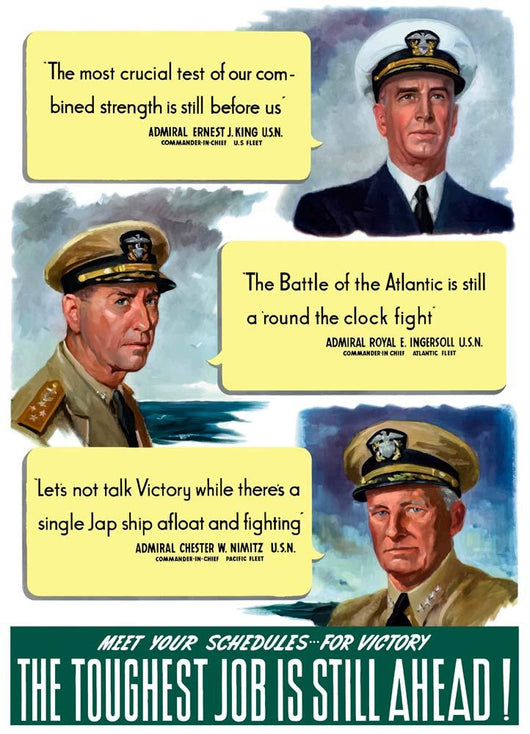 Digitally Restored War Propaganda Wall Decal Design 77